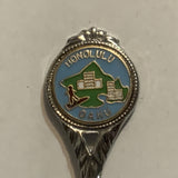 Honolulu Oahu Island Collectable Souvenir Spoon CS