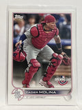 #152 Yadier Molina St Louis Cardinals 2022 Topps Opening Day Baseball Card