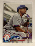 #254 Adrian Beltre Texas Rangers 2018 Topps Series One  Baseball Card MLB