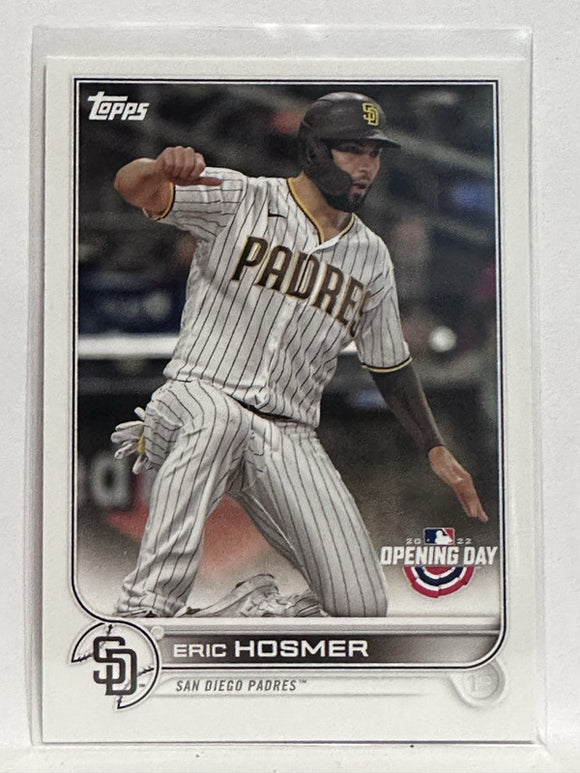#115 Eric Hosmer San Diego Padres 2022 Topps Opening Day Baseball Card