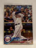 #288 Miguel Sano Minnesota Twins 2018 Topps Series One  Baseball Card MLB