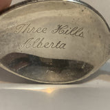 Three Hills Alberta Wheat Sheath Collectable Souvenir Spoon CS