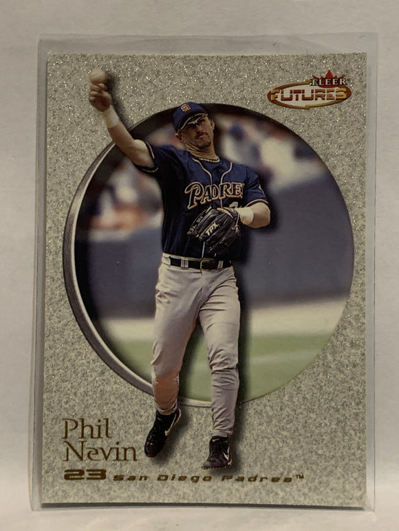 #130 Phil Nevin San Diego Padres 2001 Fleer Futures Baseball Card