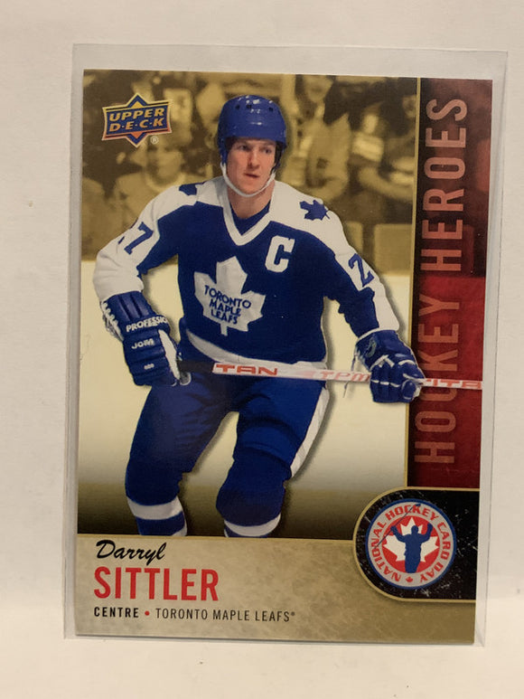 #CAN-13 Daryl Sittler Toronto Maple Leafs 2017-18 Upper Deck National Hockey Card Day Canada Hockey Card  NHL