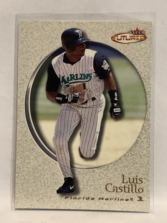 #14 Luis Castillo Florida Marlins 2001 Fleer Futures Baseball Card