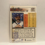#112 Jeff King  Kansas City Royals 1999 Pacific Paramount Baseball Card HG