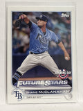 #41 Shane McClanahan Future Stars Tampa Bay Rays 2022 Topps Opening Day Baseball Card
