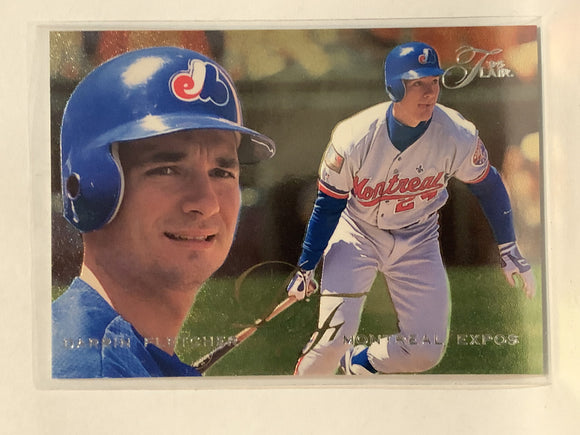 #375 Darrin Fletcher Montreal Expos 1995 Flair Baseball Card