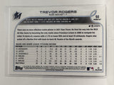 #98 Trevor Rogers   Miami Marlins 2022 Topps Opening Day Baseball Card