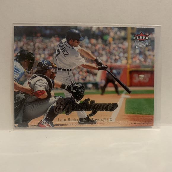 #62 Ivan Rodriguez Detroit Tigers 2007 Fleer Ultra Baseball Card HH