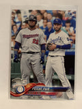 #262 Potent Pair American League 2018 Topps Series One  Baseball Card MLB