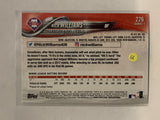 #226 Nick Williams Rookie Philadelphia Phillies 2018 Topps Series One  Baseball Card MLB