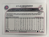 #163 Kyle Hendricks Chicago Cubs 2022 Topps Opening Day Baseball Card