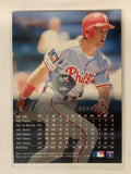 #394 Mickey Morandini Philadelphia Phillies 1995 Flair Baseball Card