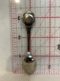 Cross Stitch Rose Souvenir Spoon