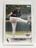 #70 Lucas Giolito Chicago White Sox 2022 Topps Opening Day Baseball Card