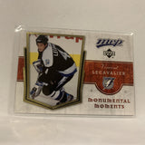 MM12 Vincent Lecavalier Tampa Bay Lightning  Monumental Moments 2007-08 UD MVP Hockey  Card A1D