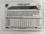 #119 Aaron Ashby Rookie Milwaukee Brewers 2022 Topps Opening Day Baseball Card