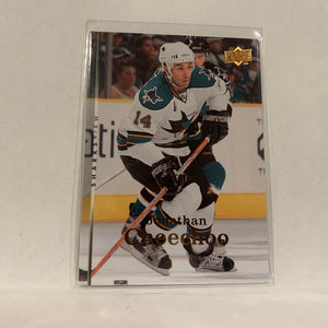 #326 Jonathan Cheechoo San Jose Sharks  Series 2 2007-08 Upper Deck Hockey  Card A1D