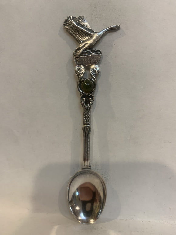 Hope BC Swan Bird British Columbia Souvenir Spoon