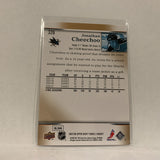 #326 Jonathan Cheechoo San Jose Sharks  Series 2 2007-08 Upper Deck Hockey  Card A1D