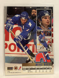 #178 Mike Ricci Quebec Nordiques 1994-95 Fleer Ultra Hockey Card