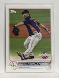 #103 Justin Verlander Houston Astros 2022 Topps Opening Day Baseball Card