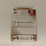 #436 Justin Williams Carolina Hurricanes  Series 2 2007-08 Upper Deck Hockey  Card A1D