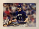 #214 Corey Knebel Milwaukee Brewers 2018 Topps Series One  Baseball Card MLB