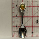 North Dakota Bison Buffalo Collectable Souvenir Spoon CT