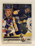 #182 Steve Duchesne St Louis Blues 1994-95 Fleer Ultra Hockey Card