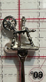 Spinning Wheel Lower Fort Garry Ontario Souvenir Spoon