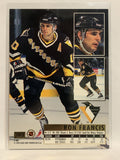 #163 Ron Francis Pittsburgh Penguins 1994-95 Fleer Ultra Hockey Card
