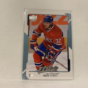 #181 Mark Streit New York Islanders   2008-09 UD MVP Hockey  Card A1E