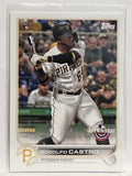 #57 Rodolfo Castro Rookie Pittsburgh Pirates 2022 Topps Opening Day Baseball Card