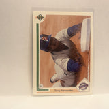 #754 Tony Fernandez San Diego Padres 1991 Upper Deck Baseball Card HH