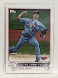 #48 Jack Flaherty St Louis Cardinals 2022 Topps Opening Day Baseball Card