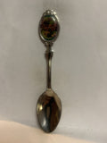 Purple Violet New Brunswick Flower Souvenir Spoon