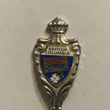 Prince Rupert BC British Columbia Flag Crest Emblem Collectable Souvenir Spoon CT