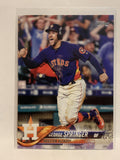 #275 George Springer Houston Astros 2018 Topps Series One  Baseball Card MLB