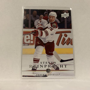 #402 Steven Reinprecht Phoenix Coyotes  Series 2 2009-10 Upper Deck Hockey  Card A1E