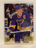 #183 Brett Hull St Louis Blues 1994-95 Fleer Ultra Hockey Card