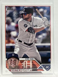 #252 Austin Meadows Detroit Tigers 2023 Topps Series One Baseball Card