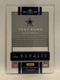 #290 Tony Romo Dallas Cowboys 2017 Panini Football Card