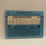 #206 Ruben Angel Sierra Texas Rangers 1988 Leaf Baseball Card HI