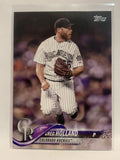 #269 Greg Holland Colorado Rockies 2018 Topps Series One  Baseball Card MLB