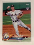 #234 Brian Anderson Rookie Miami Marlins 2018 Topps Series One  Baseball Card MLB