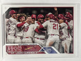 #234 Busch Stadium St Louis Cardinals 2023 Topps Series One Baseball Card