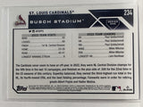 #234 Busch Stadium St Louis Cardinals 2023 Topps Series One Baseball Card