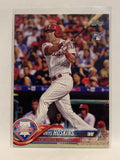#259 Rhys Hoskins Rookie Philadelphia Phillies 2018 Topps Series One  Baseball Card MLB